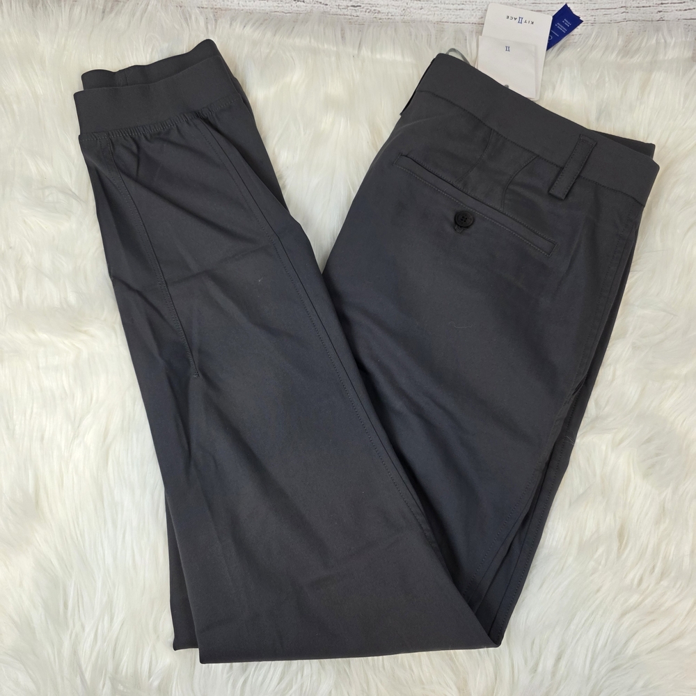 Kit And Ace Men's Dark Gray Dress Jogger Pants